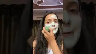 I Tried Viral Green Mask Stick #shorts #shubnandufamily