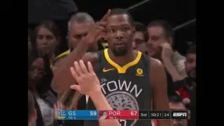 Kevin Durant 50 vs POR (2010's 50 Point Games)