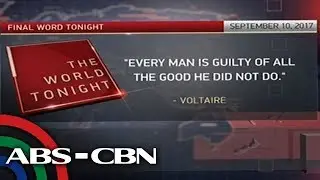 The World Tonight: The Final Word