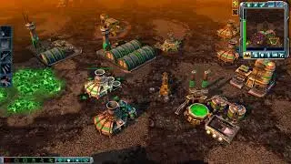 C&C 3 Kanes Wrath , GDI 2v3 Scrin - W/Mad Animal , 2018 HD