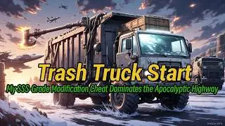 Trash Truck Start? My SSS-Grade Modification Cheat Dominates the Apocalyptic Highway! #anime #manga