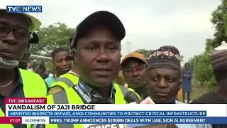Minister Of State For Works Inspects Repair Jaji Bridge, Ask Community To Protect Infrastructure