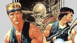 Contra on Nintendo NES / Review / Test