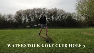 Iron Tee Shot - Phil Manning - Waterstock Golf Club Oxford