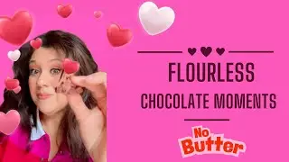 Flourless Chocolate NO  Butter Cookies | Easy Valentine&rsquo;s Day Recipe  #cookies  #flourlesscookies