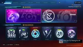 ITEM SHOP! BLACK DUELING DRAGONS! March 26th 2021
