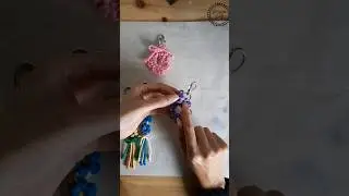 HOW I SECURE MACRAM&Eacute; KNOTS 🔐 #diy #handmade #macrame #homemade #howto #shorts #tutorial #knot