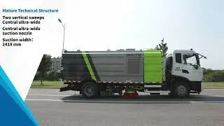 Infore Environment 18T Road Sweeper Truck with Large-volume Water Tank (ZBH5180TXSDFE6)