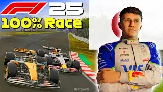 F1 25 - Hadjar's Rise To Glory #3: 100% Race Japan