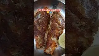 Fish Fry | Tawa Fish Fry | Street style fish fry #fshfry #tawafishfry #streetstylefishfry #shorts