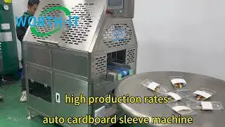 high production rates auto cardboard sleeve machine#machine #auto #packaging #business