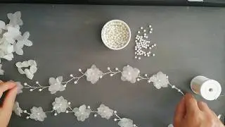 ÇİÇEKLİ TAÇ NASIL YAPILIR /KOLALI..
