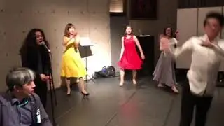 Spontaneous jamming at HalfMoonHall ハーフムーンハール 忘年会 Dec 2, 2017