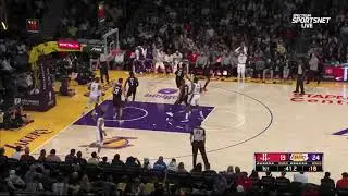 Carmelo Anthony 23 pts 5 threes 4 blks vs Rockets 21/22 season