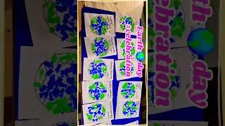 earth day #celebration #special #activities #craft #kids #learning #fun #preschool  #viral #short