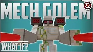 Что, если бы в Minecraft был механический голем?!