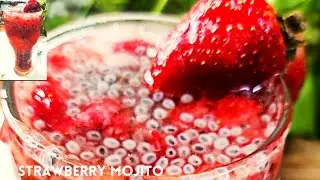 Strawberry Mojito | Summer Drink Recipes | Summer Special Recipes | Silvi Cooks & Vlogs |