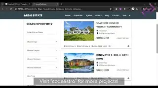 Real Estate Website Project in PHP Laravel with Source Code - CodeAstro