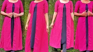 Jacket Kurti Cutting and Stitching in Malayalam