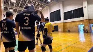 2025年ファイテン杯1回戦VS SEIHO 1セット目