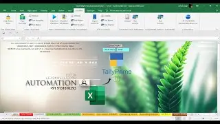 Excel to TallyPrime 3.0 Import Automation - All in One @LearnWell