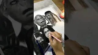 Harry Potter Characters Reimagined in Charcoal | Magical Portrait Art Compilation.