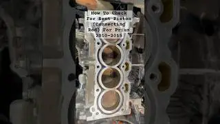 How To Check For Bent Pistons #prius