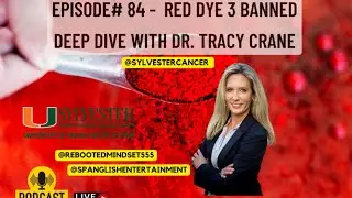 Rebooted Mindset #84-Live Interview with Dr. Tracy Crane discussing the effects of dyes & cancer