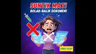 Suntik Mati Mode Bolak-Balik Dokumen! 🤯 Copy-Paste Massal Tanpa Kehilangan Data Cuma 1 Klik