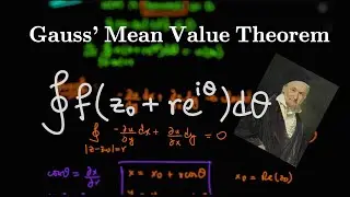 Complex Analysis: Gauss' Mean Value Theorem