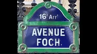 Avenue Foch Is The MOST Elegant Place In Paris?
