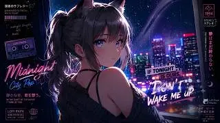 LIVE 24/7 🎧 Neko Girl Lofi ❄️ Chill Beats to Relax, Study & Sleep | Cozy Winter Night Ambience