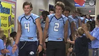 Running the Halls with the Seahawks