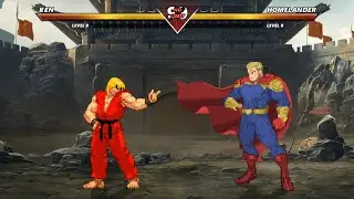 FIRE KEN vs HOMELANDER - Epic Combat @(1080) - 60fps&radic;
