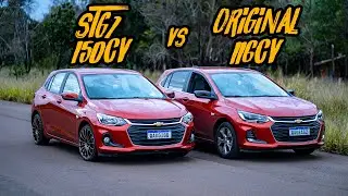 ONIX TURBO ORIGINAL 116CV VS ONIX TURBO STG2 150CV!