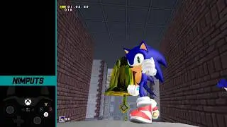 Sonic Adventure DX (PC) - Speed Highway Sonic speedrun in 1:04.20