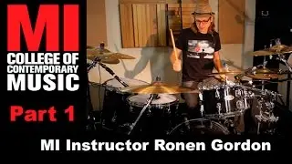 MI Drum Instructor Ronen Gordon's Technique Exercises