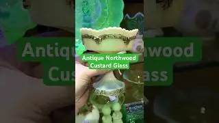 Antique Northwood Custard Uranium Glass | 2024-02-02