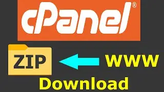 Cómo descargar mi sitio web completo desde cPanel como archivo zip Drupal, Wordpress