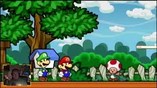 Teddy pr&oslash;ver Super Paper Mario
