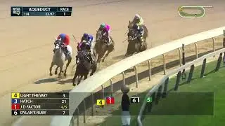 DERBYNESS и Кэти Дэвис КРАДУТ открытие в Aqueduct 🔥