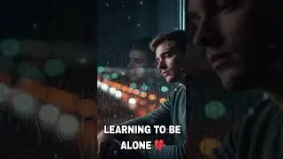 Learning to Be Alone Without You 💔#SadLoveSong #BrokenHeart