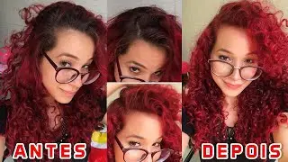 RETOCANDO A RAIZ SEM DESCOLORIR! - CABELO VERMELHO