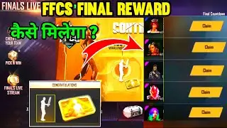 FREE FIRE NEW EVENT - FFCS FINAL LIVE REWARD GET CHARACTER,EMOTE,LEVAL 8 CARD | NEW U0DATE FREE FIRE