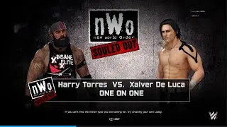 WWE 2K25 The Bigman Harry Torres vs Xavier De Luca