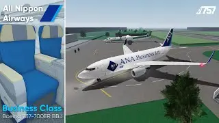 ROBLOX | All Nippon Airways | Business Class | Boeing 737-700ER Business Jet