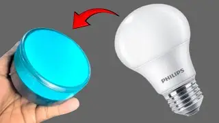 From Junk to Cozy Light: DIY Night Lamp Using Old LED & Beauty Case!