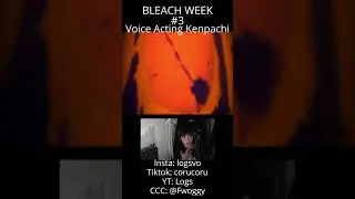 Bro off his zoinkers&hellip; Voice acting Kenpachi from #Bleach