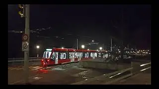 Trams ASMR Bern Night | Swiss Outdoor Shots