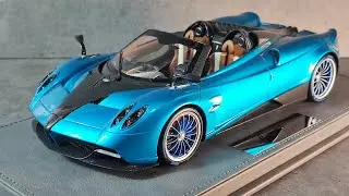 1/18 BBR Pagani Huayra Roadster Emperor Blue